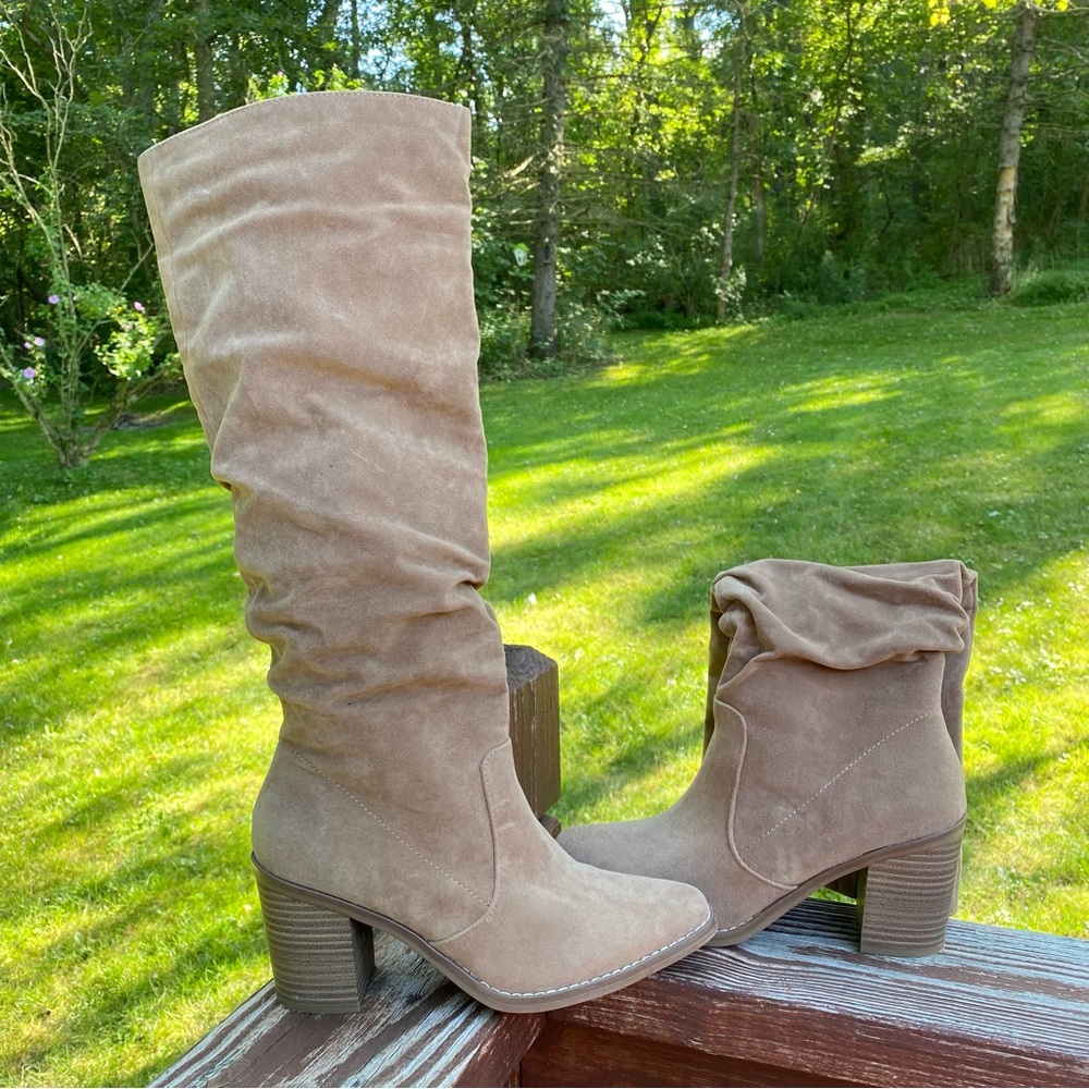 Target Universal Thread Brand Knee High Heeled boots